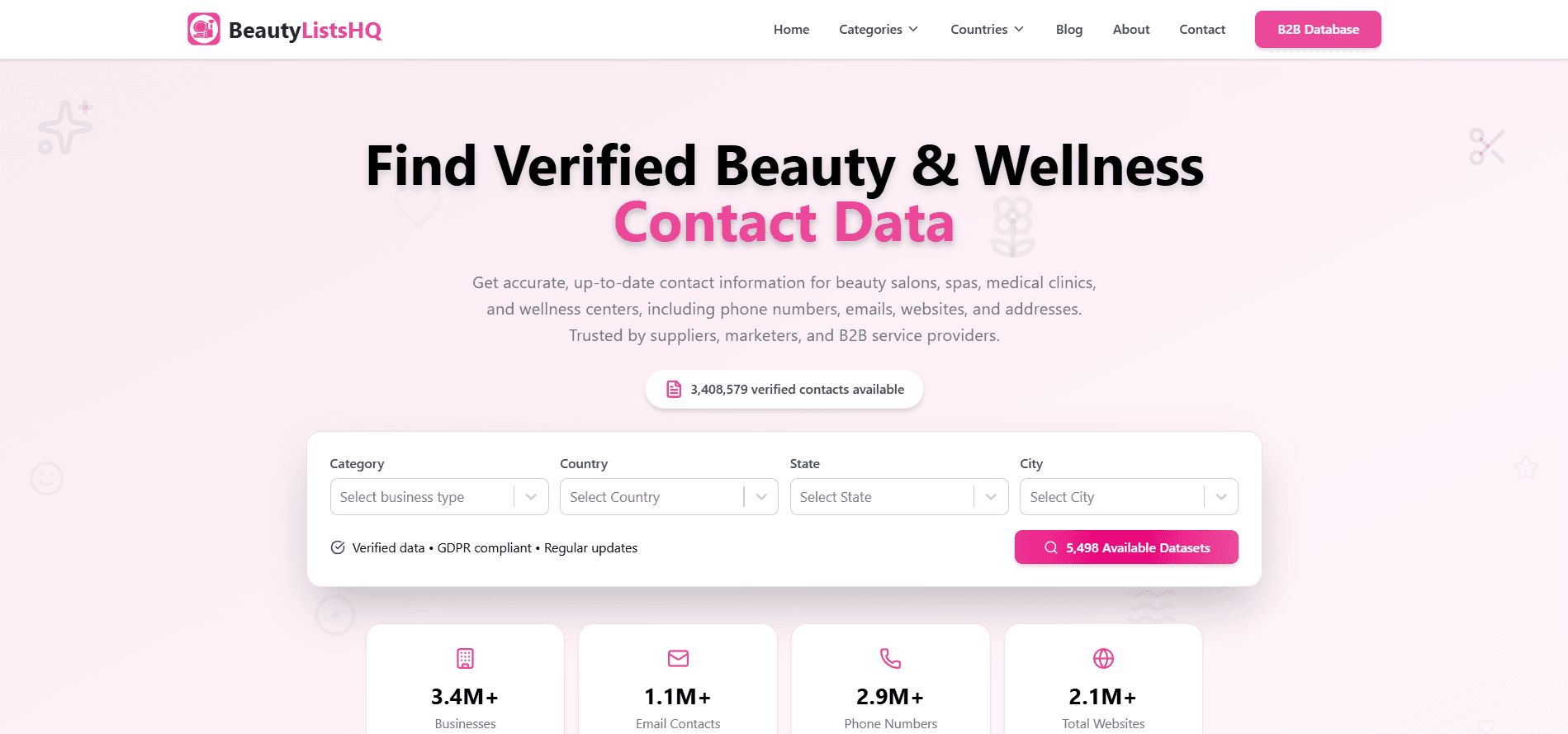 BeautyListsHQ preview