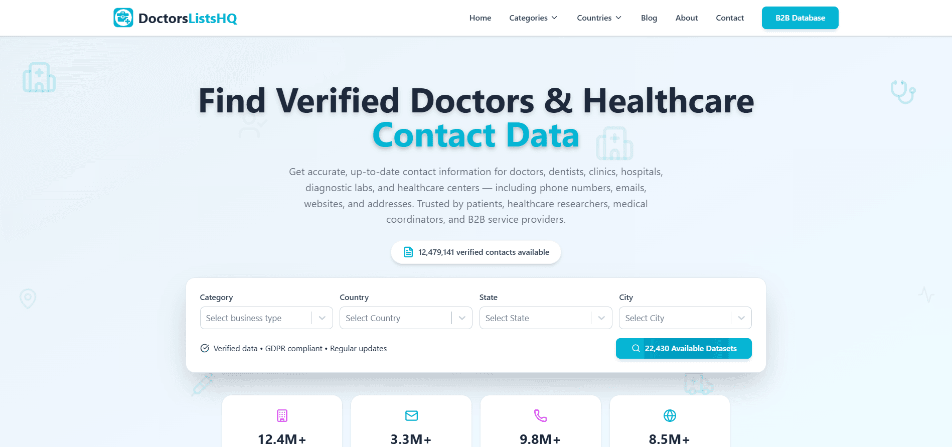 DoctorsListsHQ preview